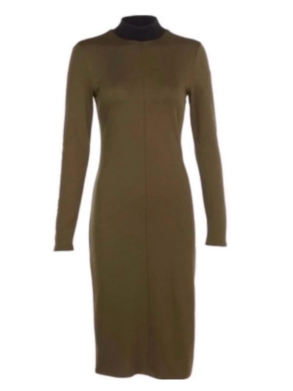 💞 New Women’s Juniors Small Olive Green Max & Ash Midi Dress